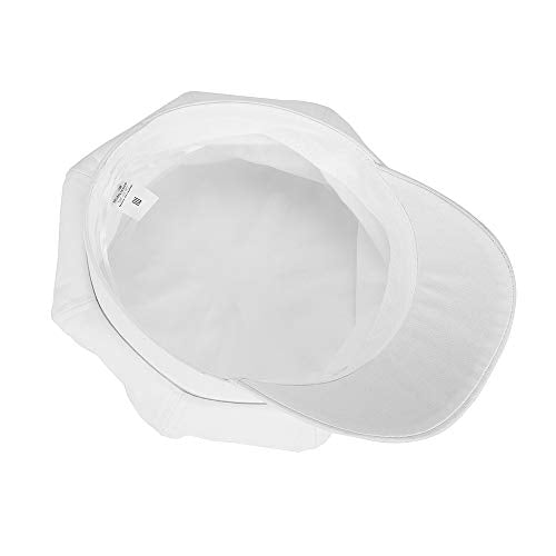 Newsboy Cabbie Baker boy hat Beret Cap for Women Pageboy Visor Paperboy Hat Sailor Fiddler Hat Adjustable - color: White
