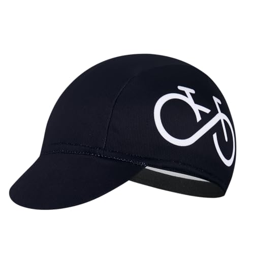 Cycling Cap for Man and Woman Cycling Hat Under Helmet-Polyester Breathable Sweat Absorbent - color: Go-20