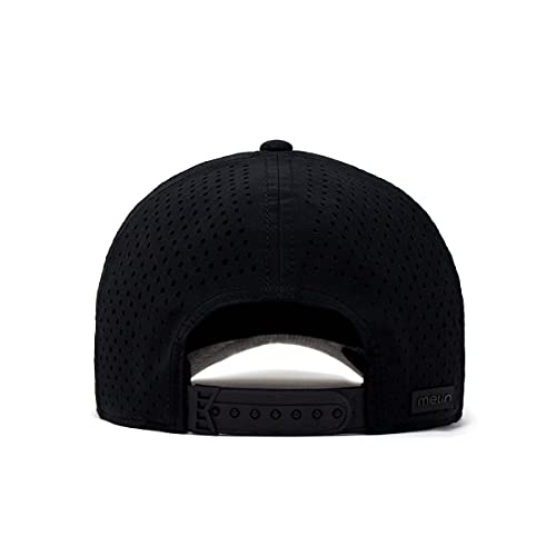 melin A-Game Hydro, Men’s Performance Snapback Hat - color: Black, size: Medium-Large