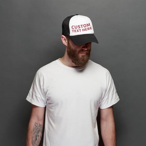 10 Pack of Blank Trucker Hat Bulk Men and Women Hats Bulk DIY Graffiti Mesh Hat Hot Stamping Hats - color: White