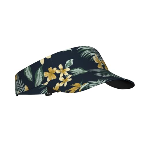 Sports Visor hat Adjustable Sun Cap for Women Men Running Golf Tennis - color: Black7