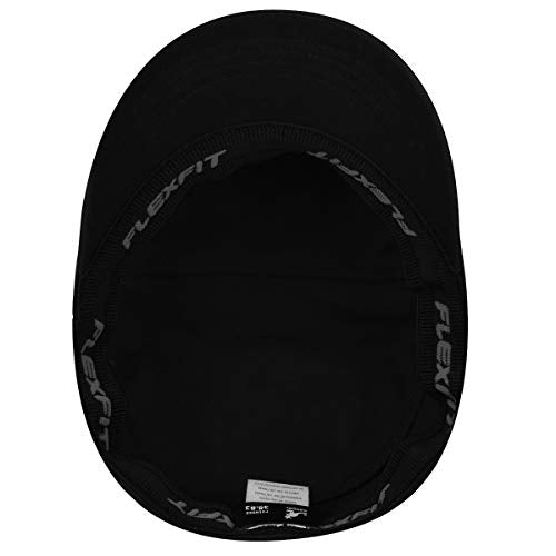 Kangol Cotton Twill Army Cap - color: Black, size: Small-Medium