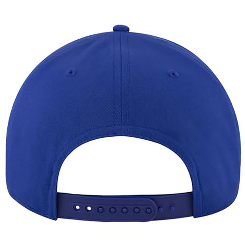 Ashen Fane Polyester Pro Style Structured High Profile Semi-Curved Bill Adjustable Snapback Hat - color: 5p - Royal