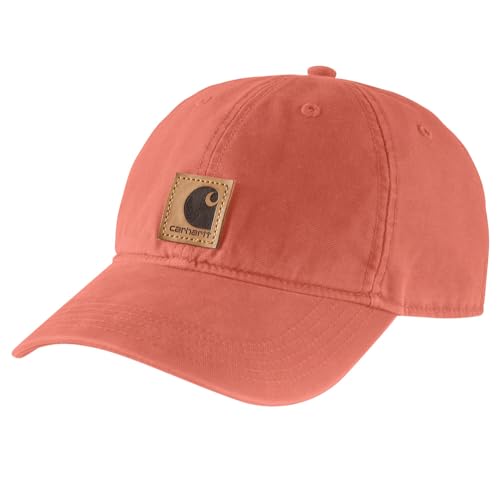 Carhartt mens Canvas Cap - color: Terracotta