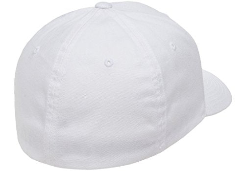 Flexfit Men's 5001 Hat - color: White, size: Small-Medium