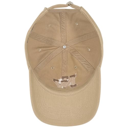 NY 3D Embroidered Dad Hat - New York Baseball Cap - color: Khaki Khaki