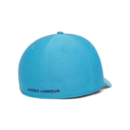 Under Armour Men's Heathered Blitzing 3.0 Cap - color: (453) Ether Blue / Steel / Midnight Navy, size: Large-X-Large