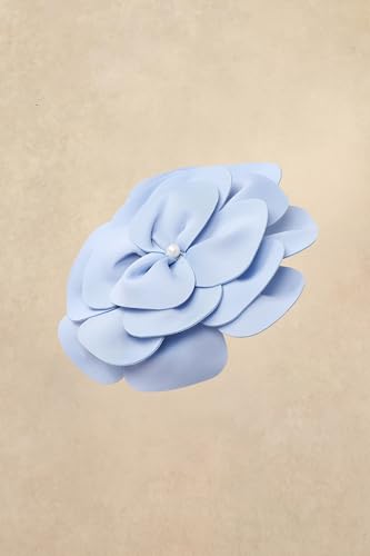 BABEYOND Fascinators Hats for Women Layered Flower Tea Party Derby Hats - color: Light Blue