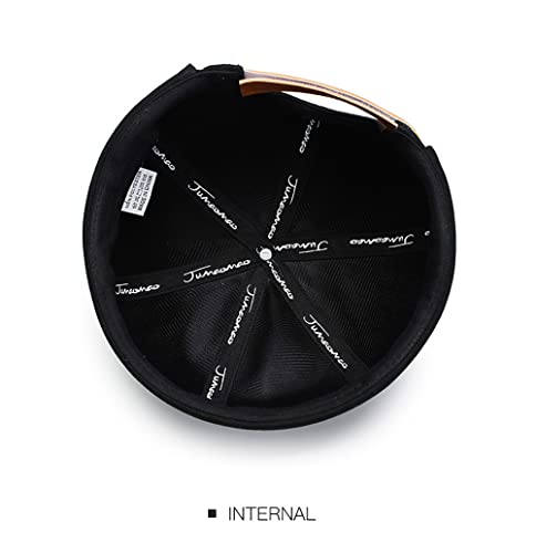 Gogobear Mens Brimless Docker Beanie Adjustable Rolled Cuff Sailor Cap - color: Grey