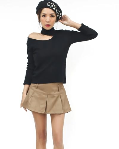 Women Wool Beret Hat, Classic French Artist Hat, Winter Warm Hat for Ladies - color: Black11