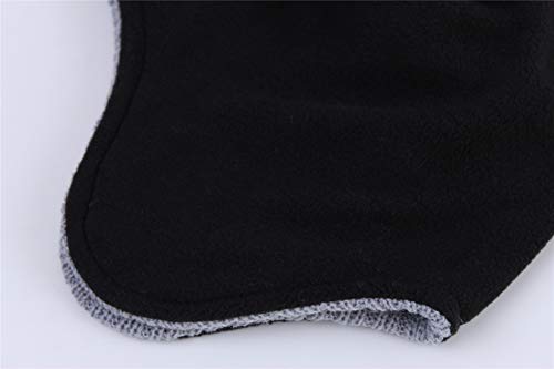 Connectyle Men's Knit Winter Hat with Ear Flaps Fleece Lined Beanie Warm Knitted Skull Cap Beanies Watch Hat - color: Light Grey
