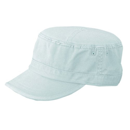 Camo Washed Army Cap- Light Blue