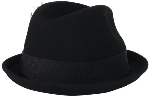 Brixton Men's Gain Fedora Hat - size: X-Small