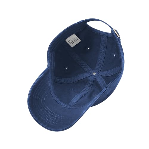 Mommy Jennie Unisex Vintage Washed Distressed Baseball-Cap Twill Adjustable Dad-Hat - color: A44-dark Blue