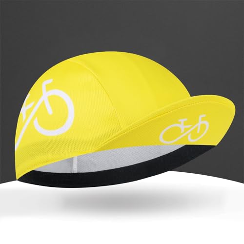 Cycling Cap for Man and Woman Cycling Hat Under Helmet-Polyester Breathable Sweat Absorbent - color: Go-33