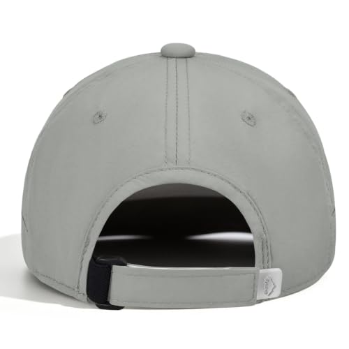 Baseball Cap Unstructured Athletic Golf Cap Soft-Brim Foldable Hat - color: Dark Gray
