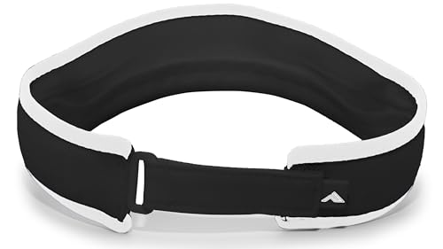 Pacific Headwear Unisex Adult Pacific Headwear Lite Allsport Active Visor - color: Black/White