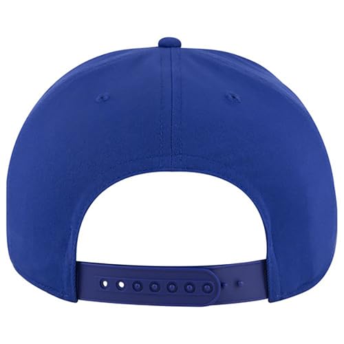 Ashen Fane Polyester Pro Style Structured High Profile Semi-Curved Bill Adjustable Snapback Hat - color: 6p - Royal