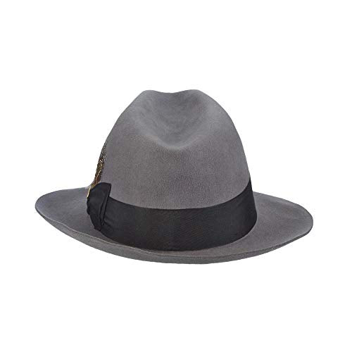 Stacy Adams Men's Felt Fedora - color: Gray, size: X-Large