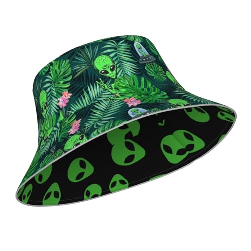 Bucket Hat Hat Reversible Fisherman Hats Double Sided Wearing Women Men - color: Black21