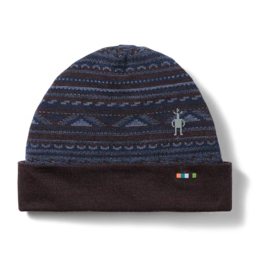 SmartWool Unisex Adult Thermal Merino Reversible Cuffed Beanie - color: Nightfall Summit Soul