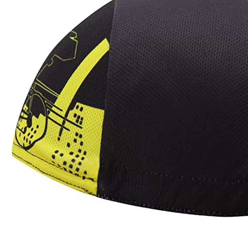 Cycling Cap - Polyester Road Cycling Hat-Under Helmet - Cycling Helmet Liner Breathable&Sweat Uptake - color: Ccc