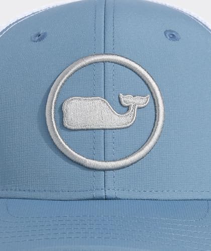 vineyard vines Whale Dot Performance Trucker - color: Blue Mirage 2
