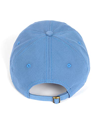 Zylioo XL XXL Baseball Cap for Big Heads, Adjustable Dad Hat for Men Women - color: Common Brim(2.75")-denim Blue, size: X-Large-XX-Large