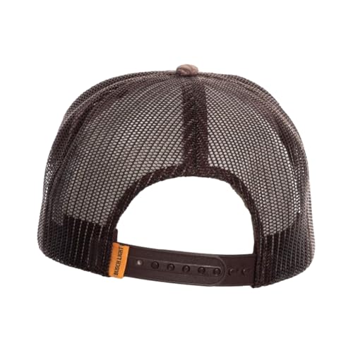 Calhoun Men’s Busch Light Adjustable Mesh Trucker Hat - color: Brown