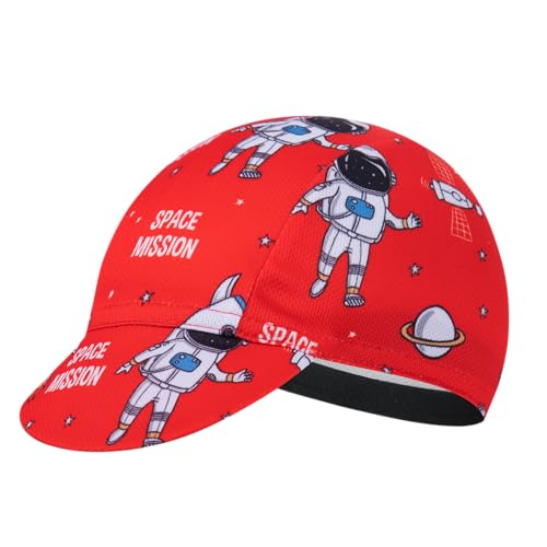 Cycling Cap for Man and Woman Cycling Hat Under Helmet-Polyester Breathable Sweat Absorbent - color: Qin18