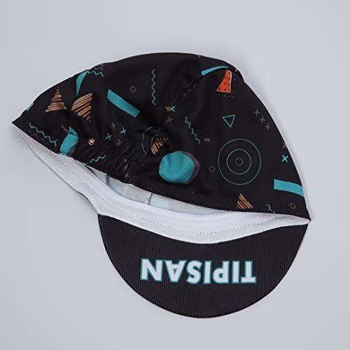 Multicolor Cycling Cap - Polyester Cycling Hat-Under Helmet - Cycling Helmet Liner Breathable&Sweat Uptake - color: Aa9