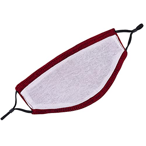 REDESS Beanie Hat for Men and Women Winter Warm Hats Knit Slouchy Thick Skull Cap with Face Cover - color: D6 Red