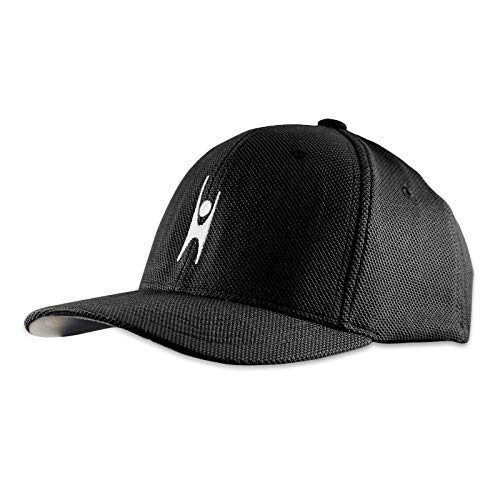 EvolveFISH Humanist Symbol Embroidered Adult Cool & Dry Sport Cap Hat - color: Black, size: One Size