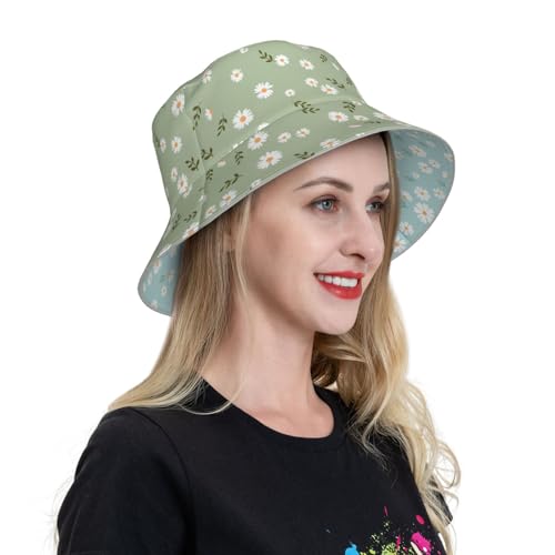 Bucket Hat double sided wearing for women men Summer outdoor fisherman hat - color: Black20