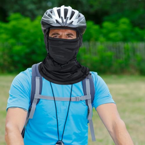Camo Balaclava Ski Mask UV Face Cover for Motorcycle Hunting - color: Elegant Color-5pcs