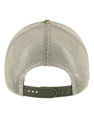 47 Brand Blank Trawler Trucker Mesh Clean Up Snap Back Adjustable Dad Hat Cap - One Size - color: Camo