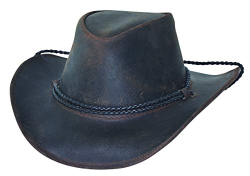 Bullhide Hat Hilltop 가죽 카우보이 모자 - size: Medium
