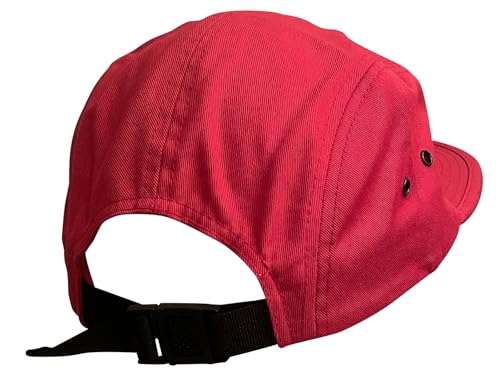 Gravity Outdoor Co. 5 Panel Hat - color: Red/Black