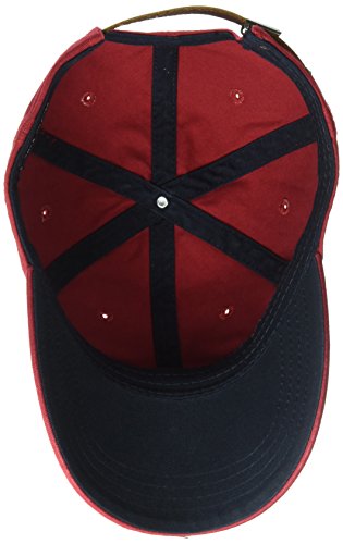 Tommy Hilfiger Men's Cotton Logo Adjustable Baseball Cap - color: Tommy Red