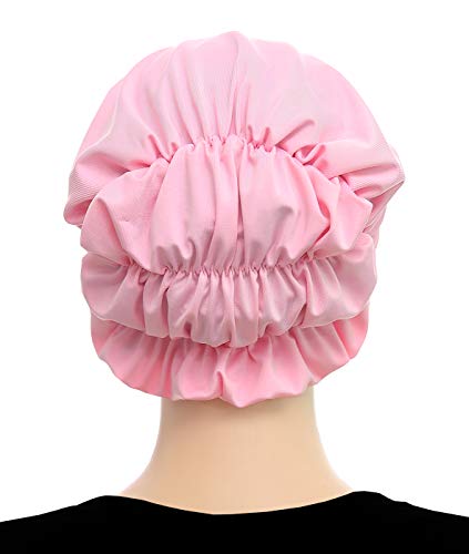 Luxor Fashion Lycra Snood Caps Women Chemo Beanie Hat - color: Ivory
