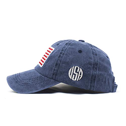 American Flag Hats - color: 1.12 Vintage Blue