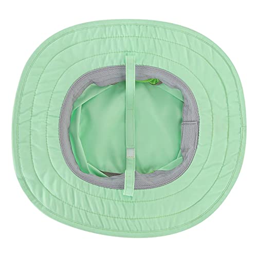 Connectyle Kids Sun Hat for Boys Girls Wide Brim Bucket Hat UPF 50+ Sun Protection Hat Breathable Summer Beach Hat - color: Mint Green