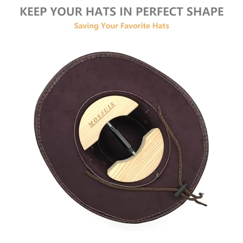 Hat Stretcher Adjustable Cap Stretchers for Fitted Hats Hat Jack Stretcher for Men Women Cowboy Fedora Baseball Caps - size: 7 1/2
