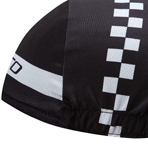Cycling Cap - Polyester Road Cycling Hat-Under Helmet - Cycling Helmet Liner Breathable&Sweat Uptake - color: 1