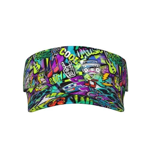 Gianlaima Funny Golf Sun Visor Hat for Women Men - color: Black38