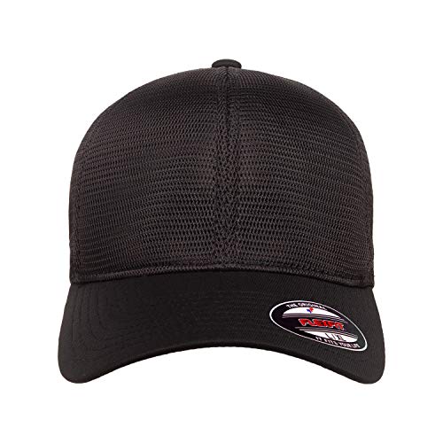 Flexfit Men's 360 Omnimesh Cap - color: Black, size: Small-Medium