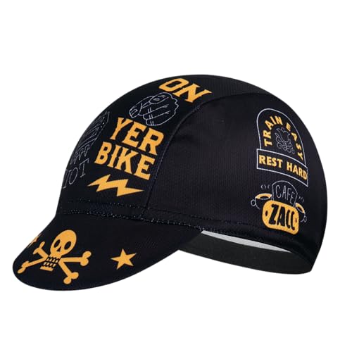 Cycling Cap with Sun Visor, Lightweight Polyester Bike Hat for Men & Women - color: So21