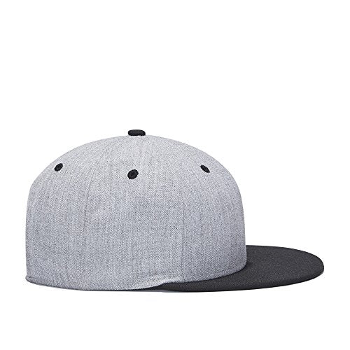 RIOREX Hip hop caps Fashion Animal Embroidery Baseball Cap for Men Adjustable Leather Belt Strapback Baseball Cap - color: Gray-black
