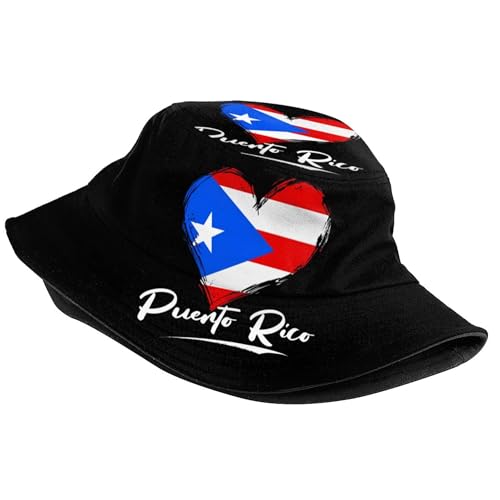 Trendy Bucket Hat - Comfortable Packable Sun Beach Hat for Women Men, Perfect for Outdoor Activities Travel Hiking - color: Puerto Rico 4