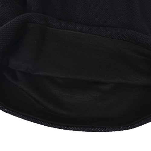 Mens Slouch Hollow Beanie Summer Skullcap B090 - color: Solid-black